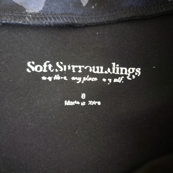 SOFT SURROUNDINGS FLORAL PULL-ON PANT - Picture 4 of 5